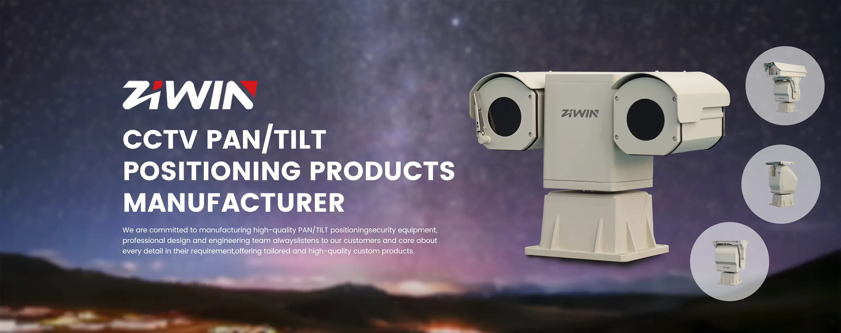 Heavy Duty Pan Tilt Head/Unit