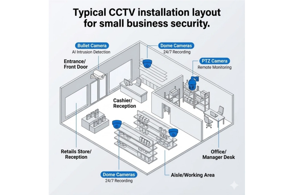 Best CCTV Camera Systems for Small Business in 2025