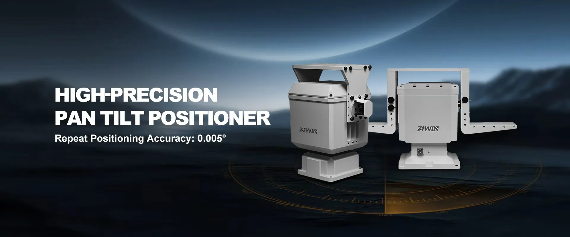 High Precision Pan Tilt Positioner (30kg~100kg) Payload