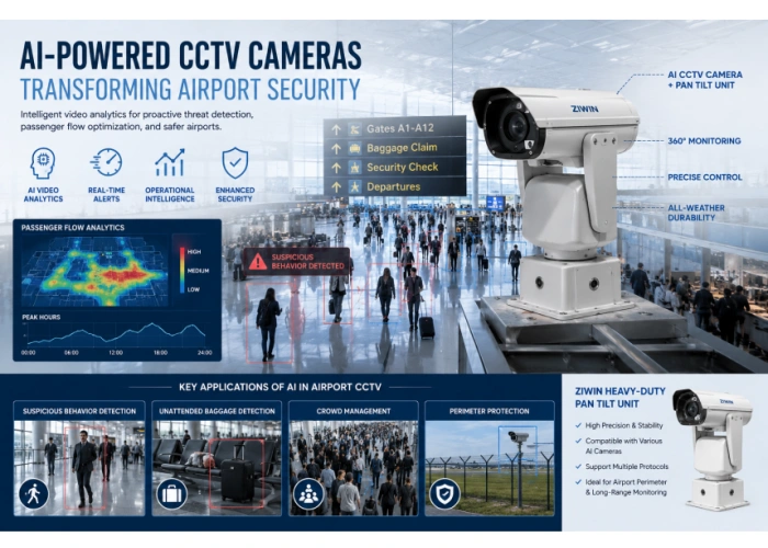 How AI-Powered CCTV Cameras Are Transforming Airport Security in 2026